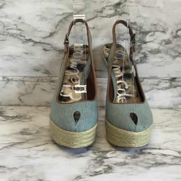 Sam Edelman High Heels Platform Sling Back Sanals - Picture 3 of 12